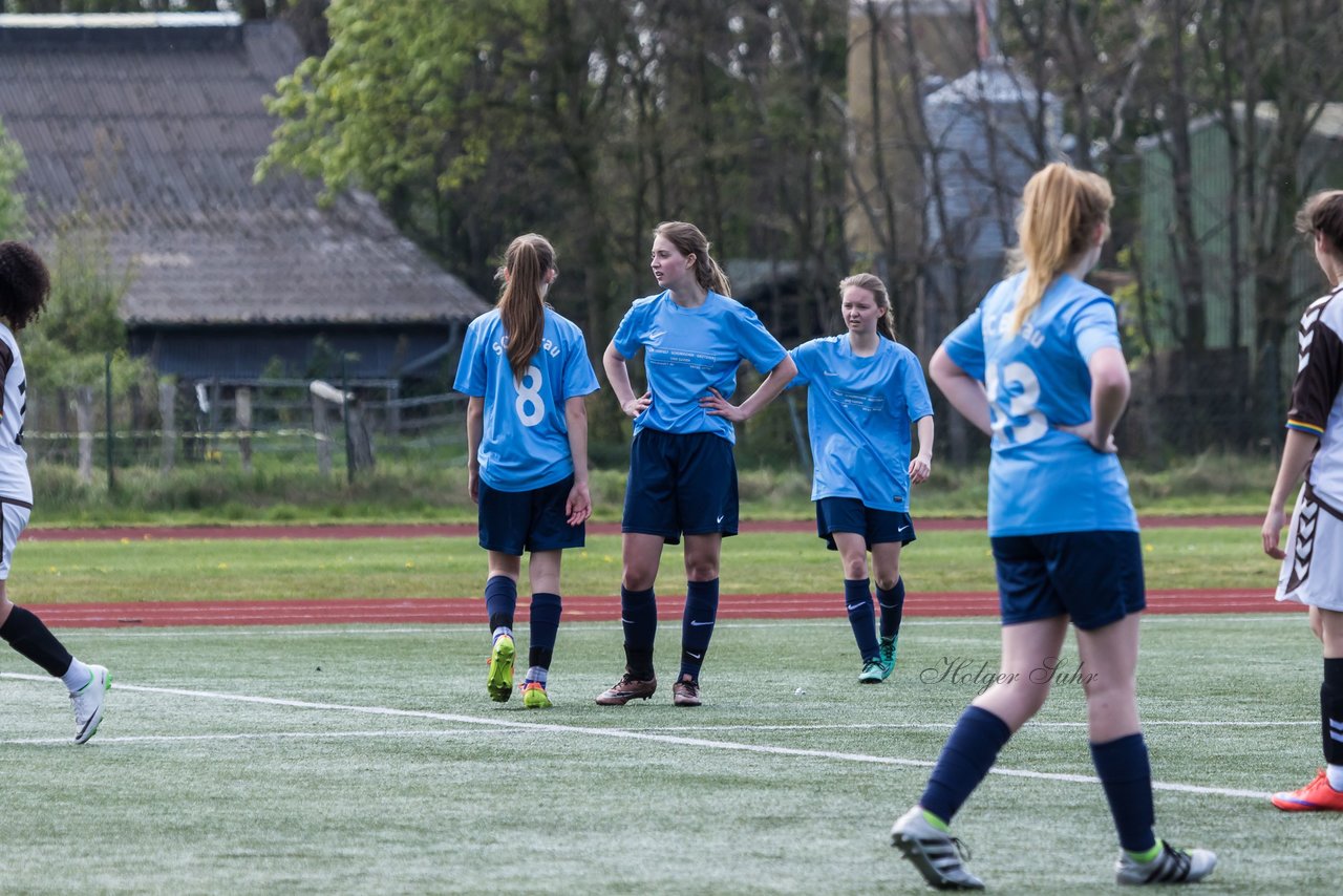 Bild 340 - B-Juniorinnen Ellerau - St. Pauli : Ergebnis: 1:1